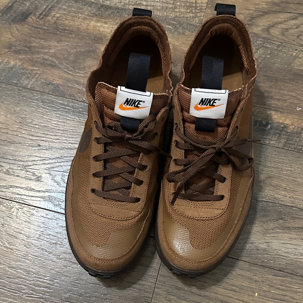 NikeCraft General Purpose Shoe x Tom Sachs in the "Field Brown" size 12.5